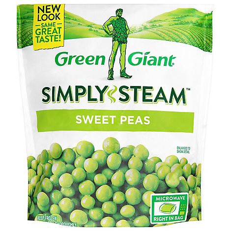 slide 1 of 1, Green Giant Steamers Peas Sweet - 12 Oz, 12 oz