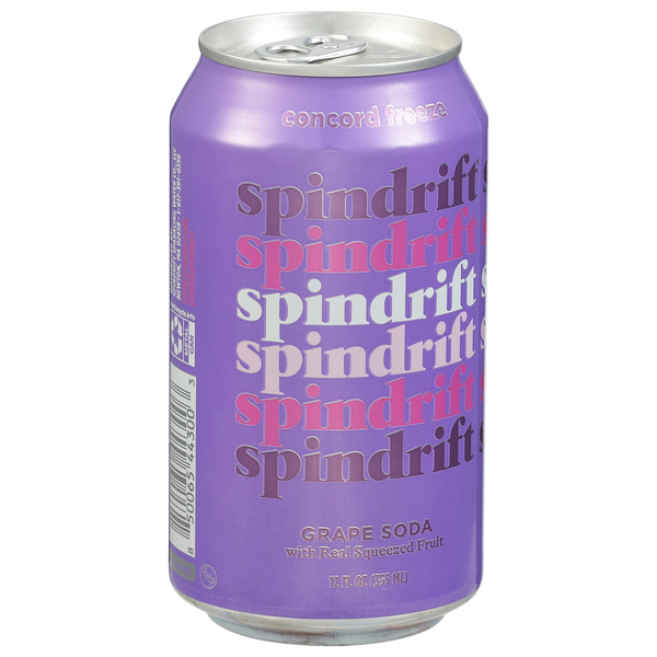 slide 1 of 5, Spindrift Concord Freeze Soda 12 fl oz, 12 fl oz