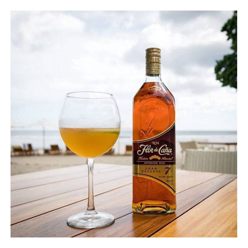 slide 5 of 6, Flor de Caña Rum, 750 ml