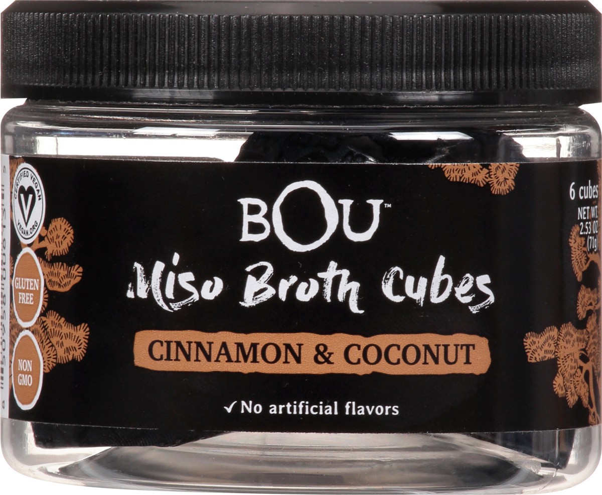 slide 2 of 9, BOU Cinnamon & Coconut Miso Broth Cubes 6 ea, 6 ct