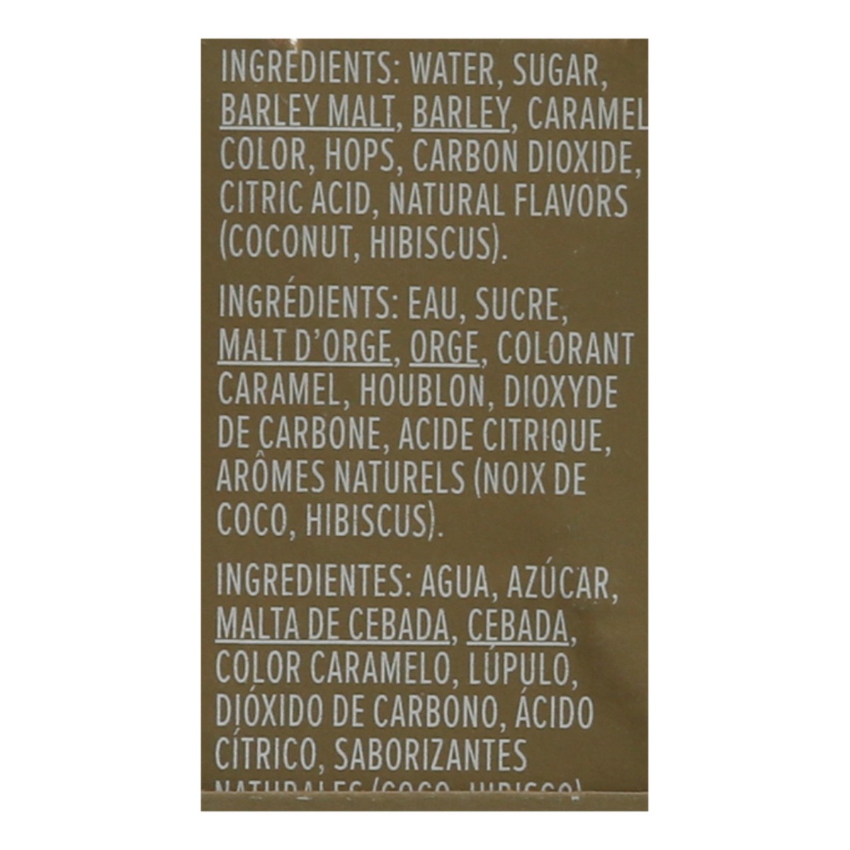 slide 12 of 13, Vita Malt Non-Alcoholic Coconut & Hibiscus Malt Beverage 6 - 11.2 fl oz Bottles, 6 ct