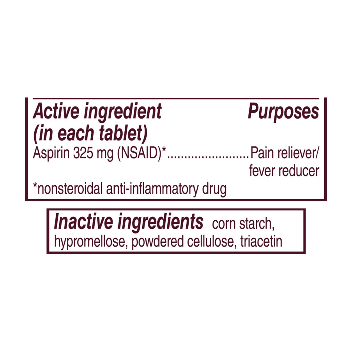 slide 5 of 9, Bayer Genuine Aspirin 325 Mg Coated Tablets, 24 Ct, 1 ct