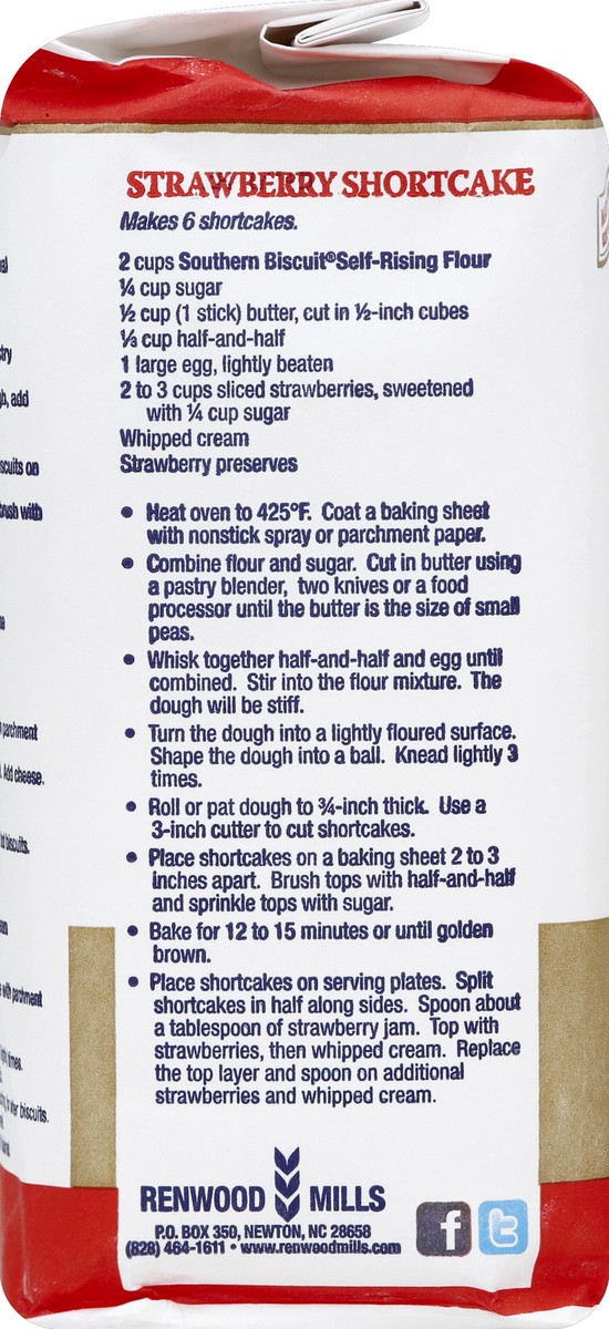 slide 4 of 6, Southern Biscuit Self-Rising Flour 32 oz Bag, 32 oz