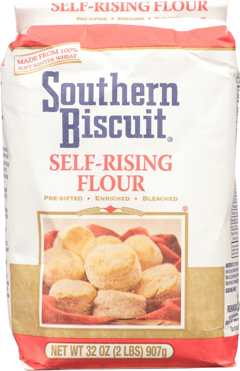 slide 1 of 6, Southern Biscuit Self-Rising Flour 32 oz Bag, 32 oz