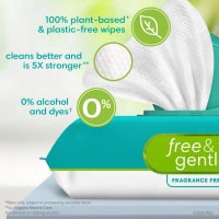 slide 18 of 29, Pampers Free & Gentle Baby Wipes, 99% Water, Hypoallergenic, Unscented, 100% Plant Based, Plastic-Free Baby Wipes, 468 Baby Wipes Total (6X Flip-Top Packs), 468 ea