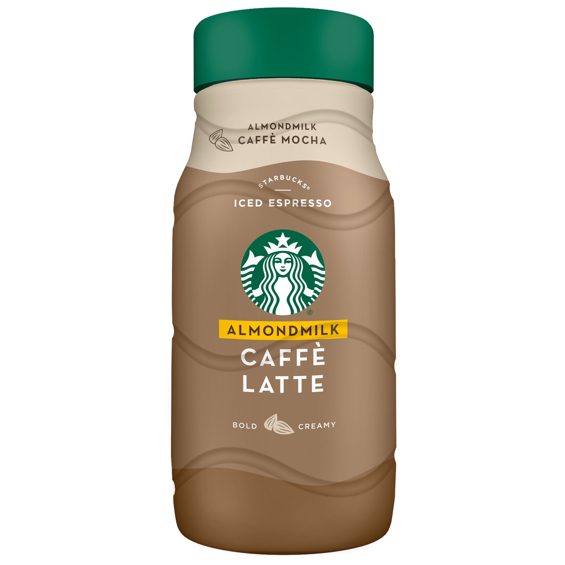 slide 1 of 2, Starbucks Iced Espresso Starbucks Chilled Espresso Beverage Almond Milk Caffe Latte 40 Fl Oz Bottle, 40 fl oz