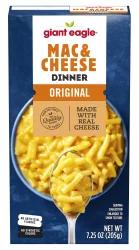 Giant Eagle Mac & Cheese Dinner, Original