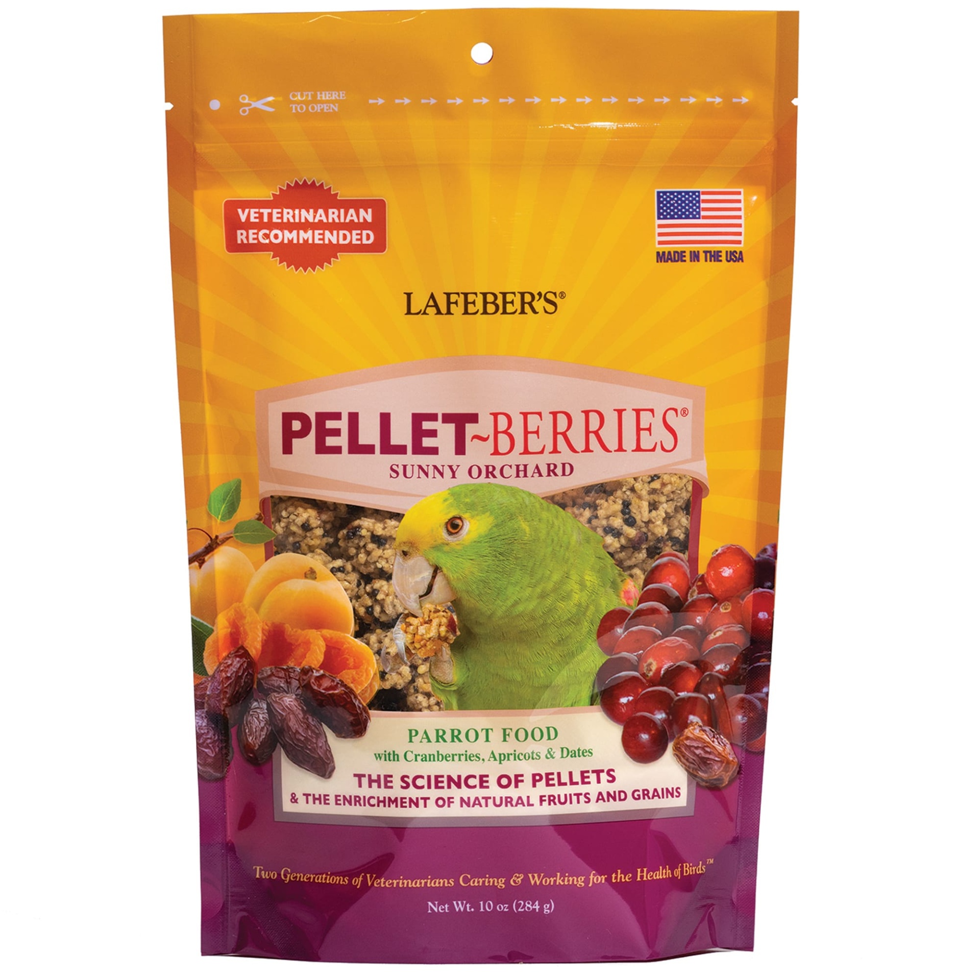 slide 1 of 1, Lafeber's Pellet-Berries for Parrots, 10 oz