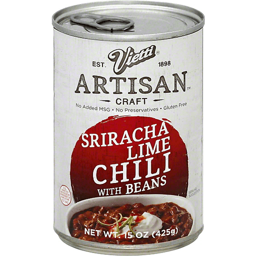 slide 2 of 3, Vietti Artisan Craft Chili, With Beans, Sriracha Lime, 15 oz