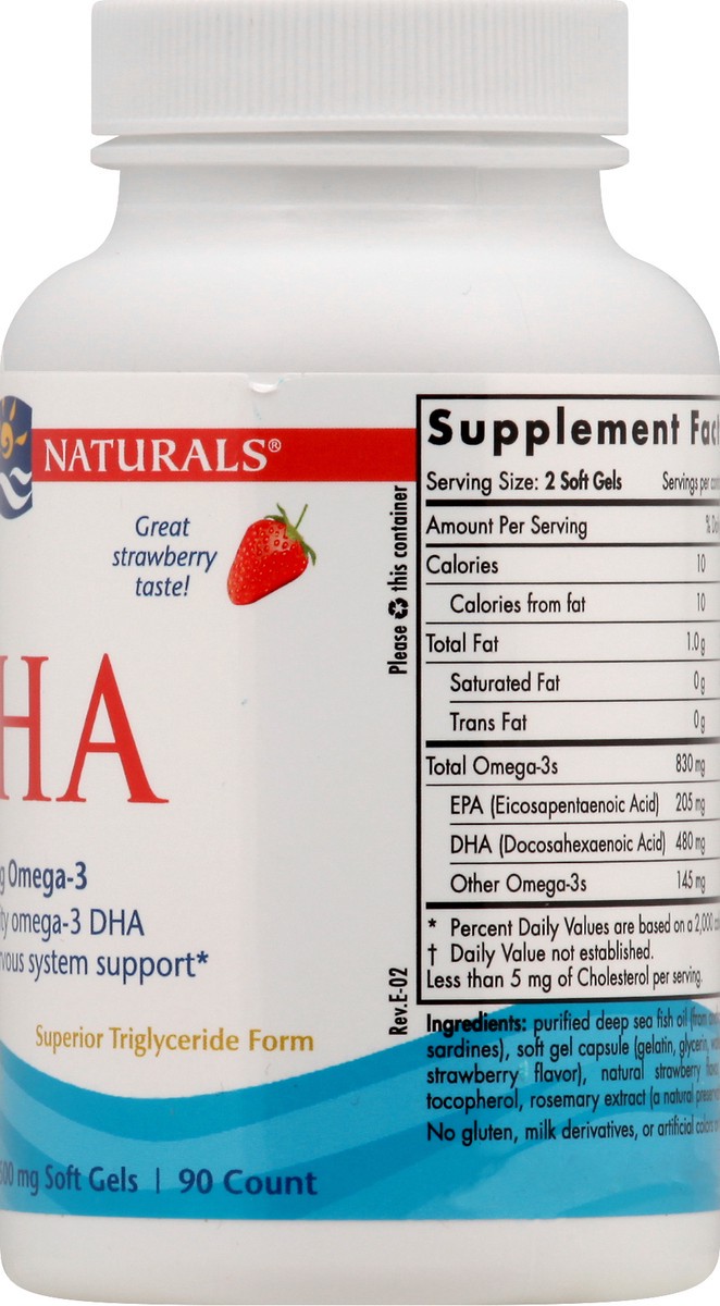 slide 10 of 11, Nordic Naturals Dha Strawberry, 90 ct