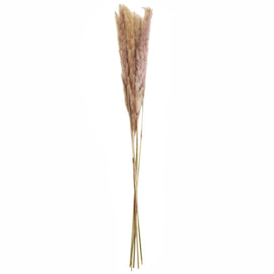 slide 1 of 3, Mini Natural Brown Pampas Bunch By Ashland, 0.25 in x 1.5 in x 30 in