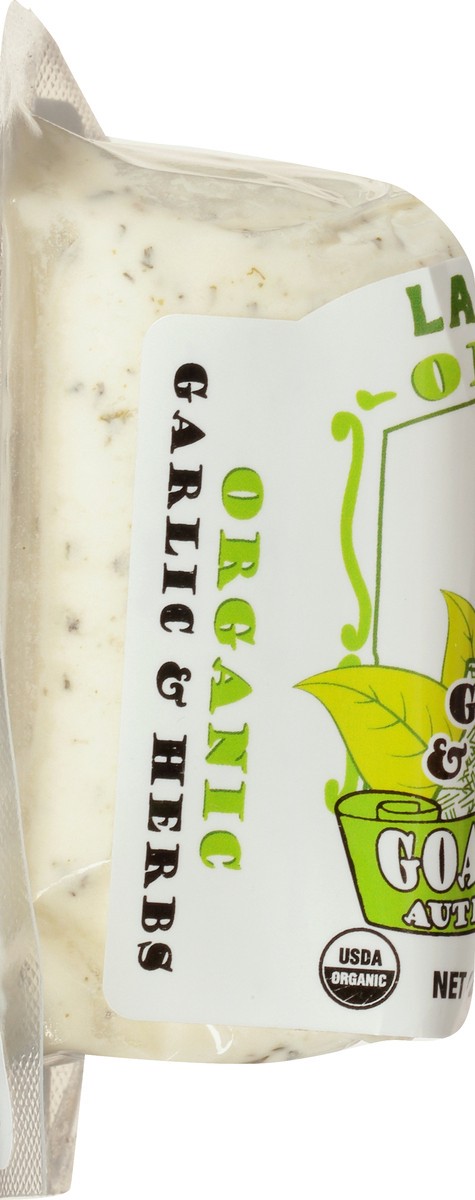 slide 9 of 11, La Bonne Vie Goat Cheese, Organic, Garlic & Herbs, 4 oz