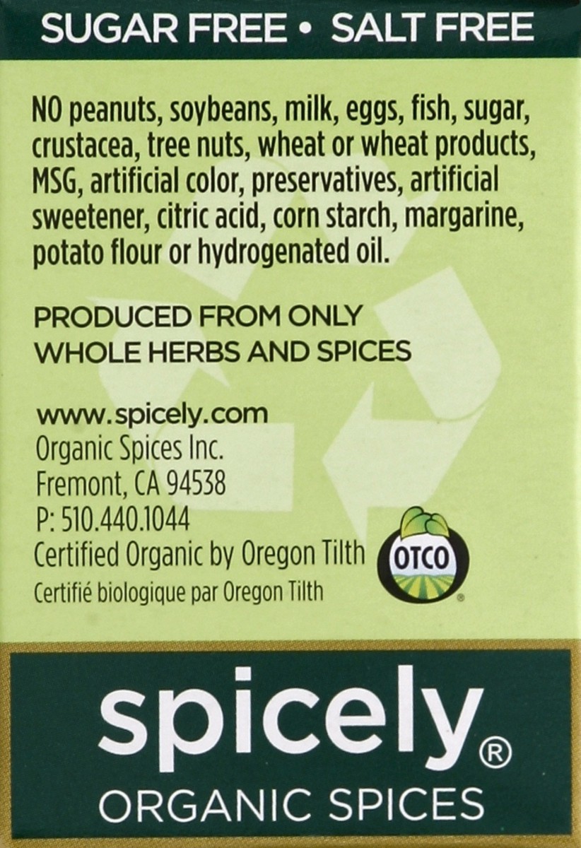 slide 2 of 4, Spicely Organic Spices Adobo Seasoning 0.4 oz, 0.4 oz