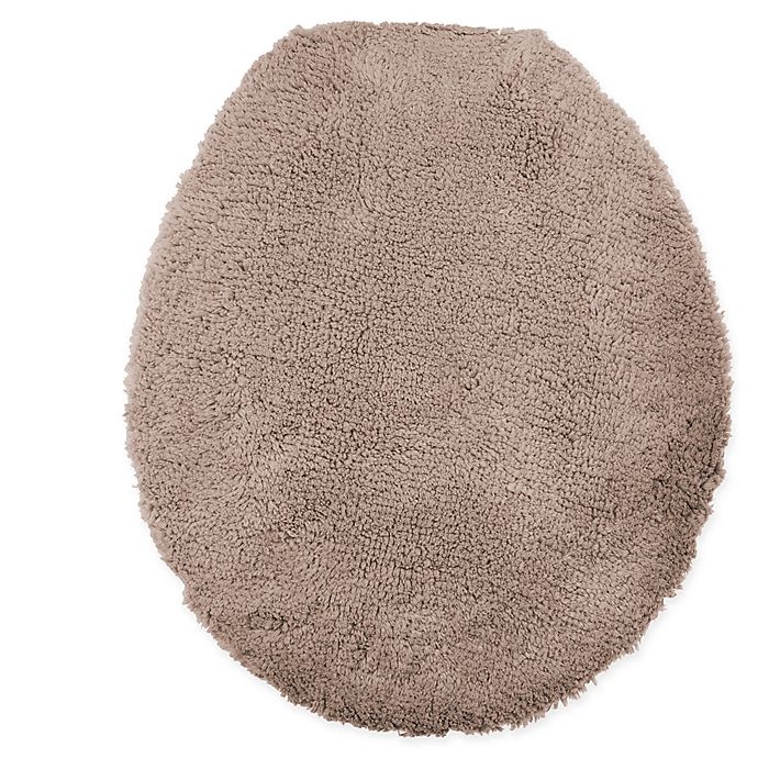 slide 1 of 1, Wamsutta Ultra Fine Reversible Toilet Lid Cover - Taupe, 1 ct