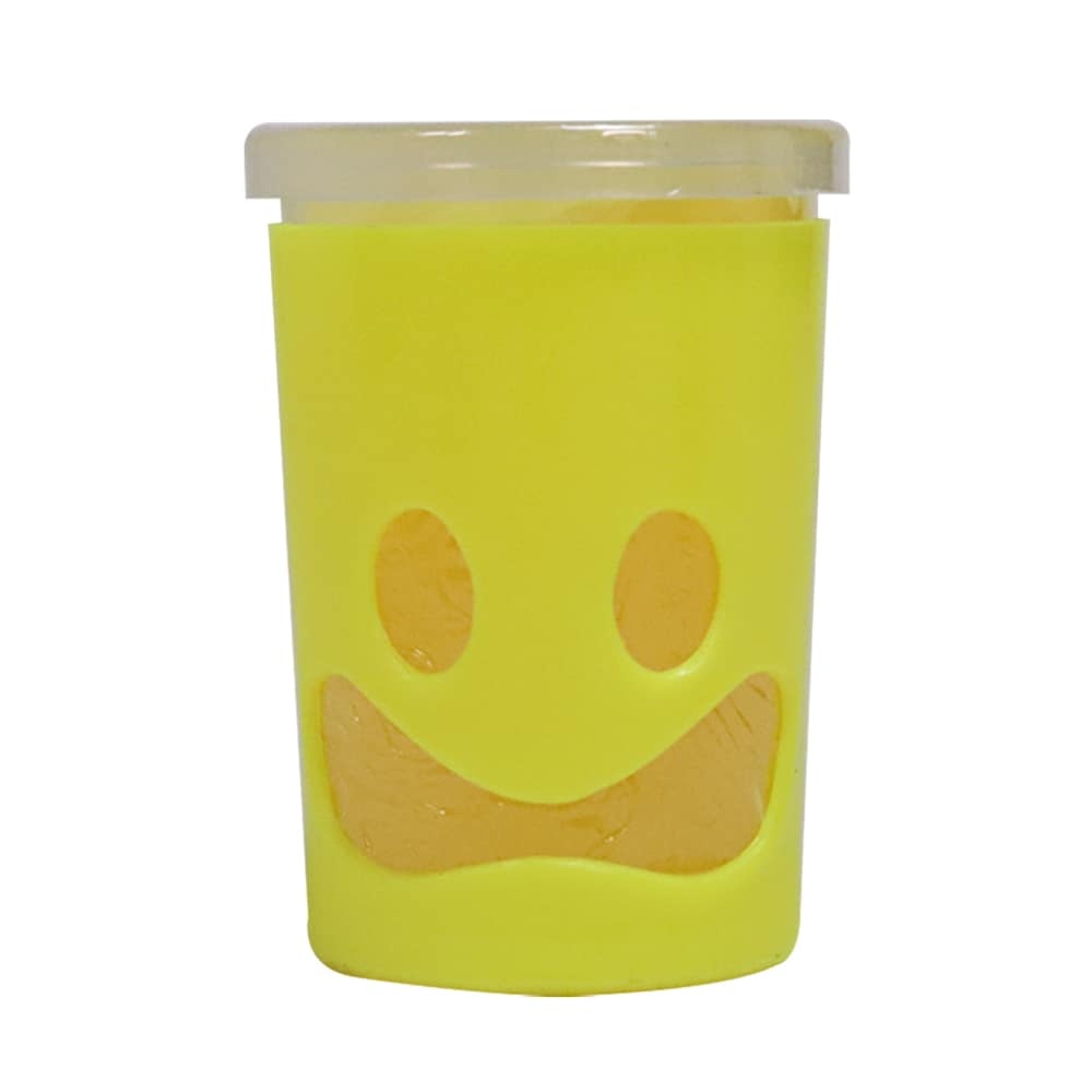 slide 1 of 1, Holiday Home Jar Of Yellow Slime, 1 ct