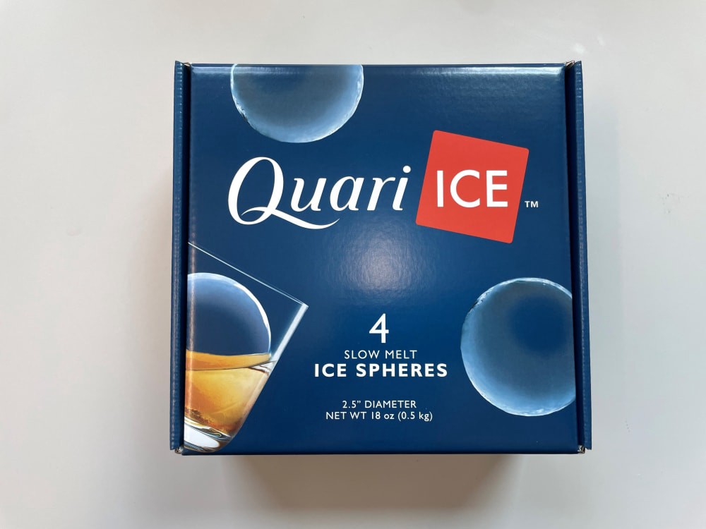 slide 1 of 1, Quari Handcrafted Ice Spheres, 4 ct / 2.5 in