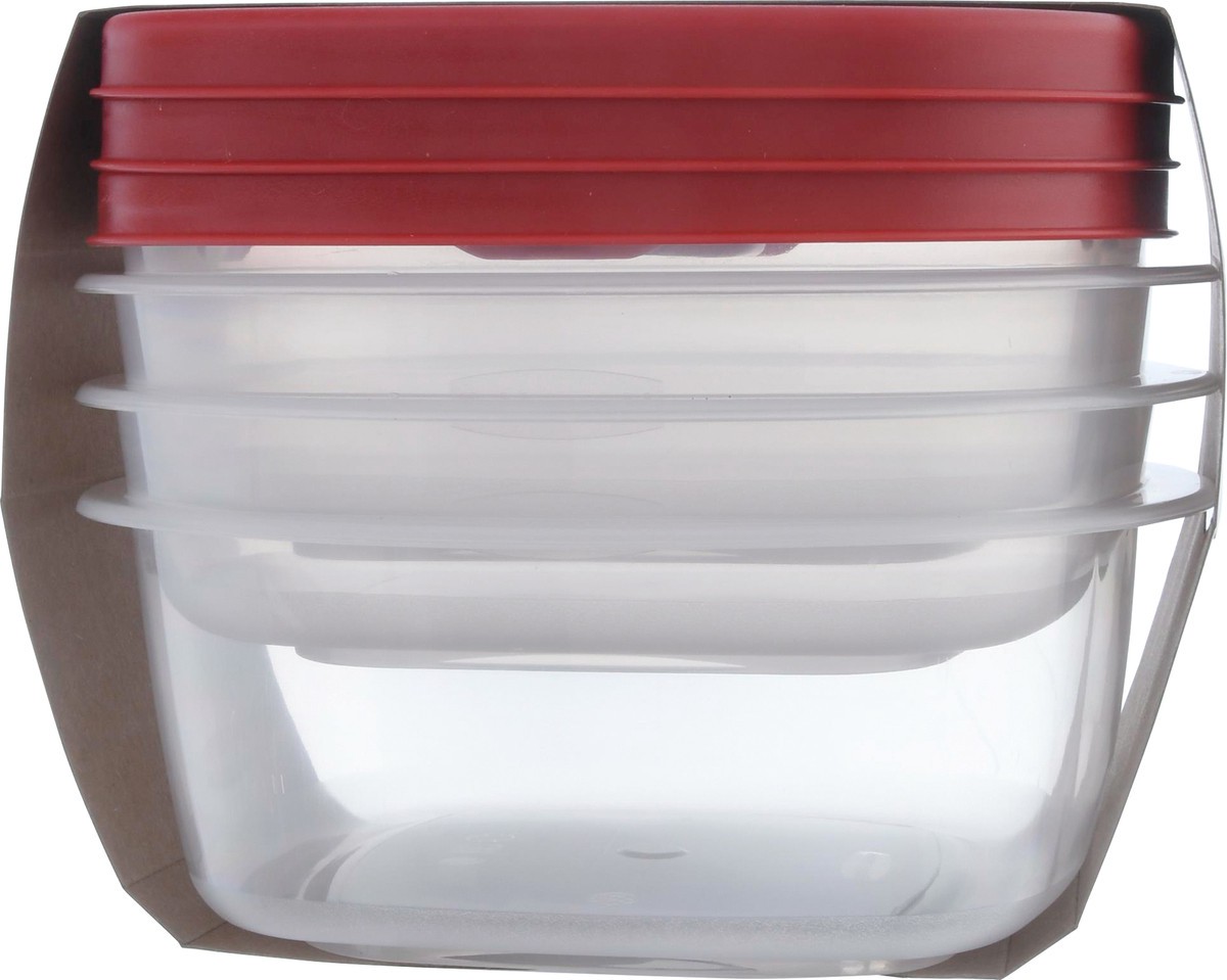 slide 3 of 12, Rubbermaid EasyFindLids Containers & Lids Value Pack 6 ea, 3 ct