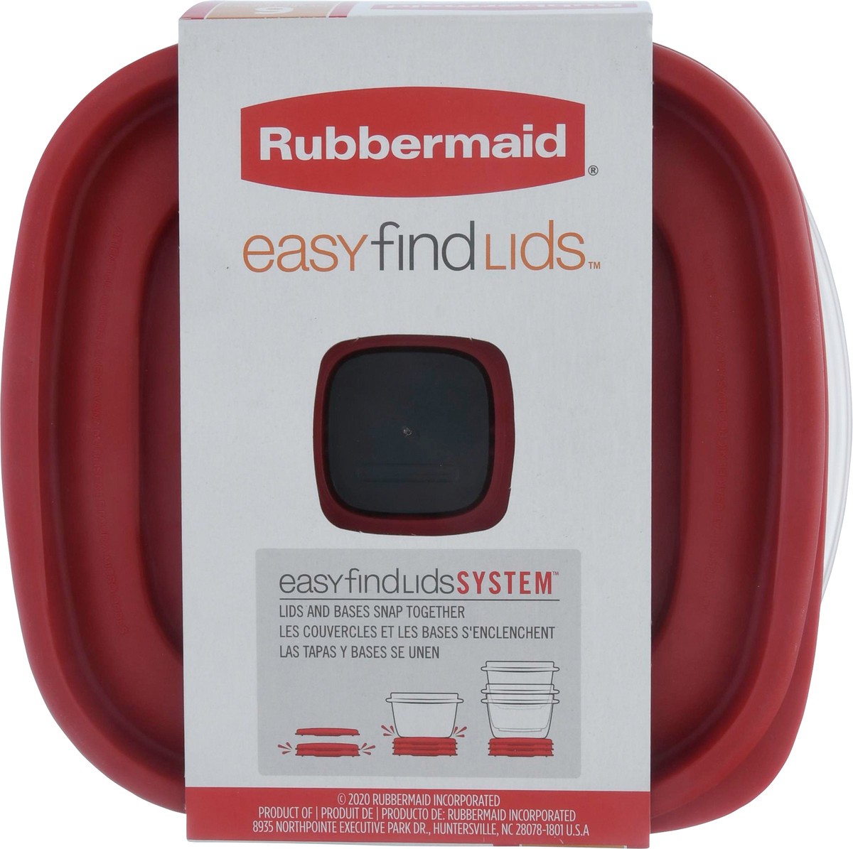 slide 7 of 12, Rubbermaid EasyFindLids Containers & Lids Value Pack 6 ea, 3 ct