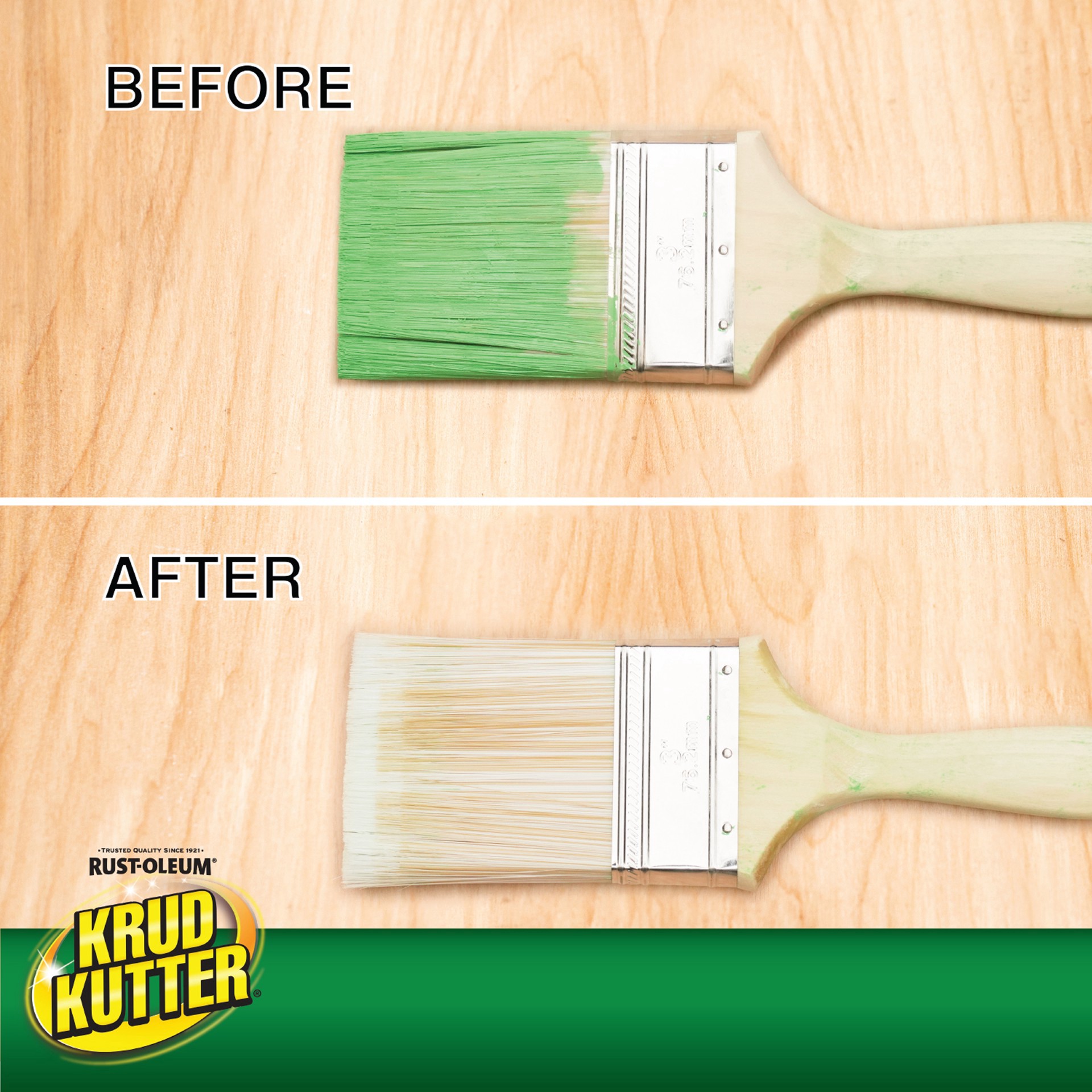 slide 5 of 7, Rust-Oleum Krud Kutter Brush-Wash 32oz. Brush Cleaner & Renewer, 32 oz