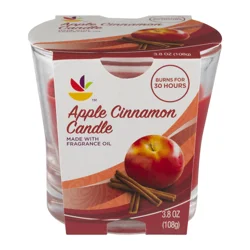 Giant Apple Cinnamon Candle