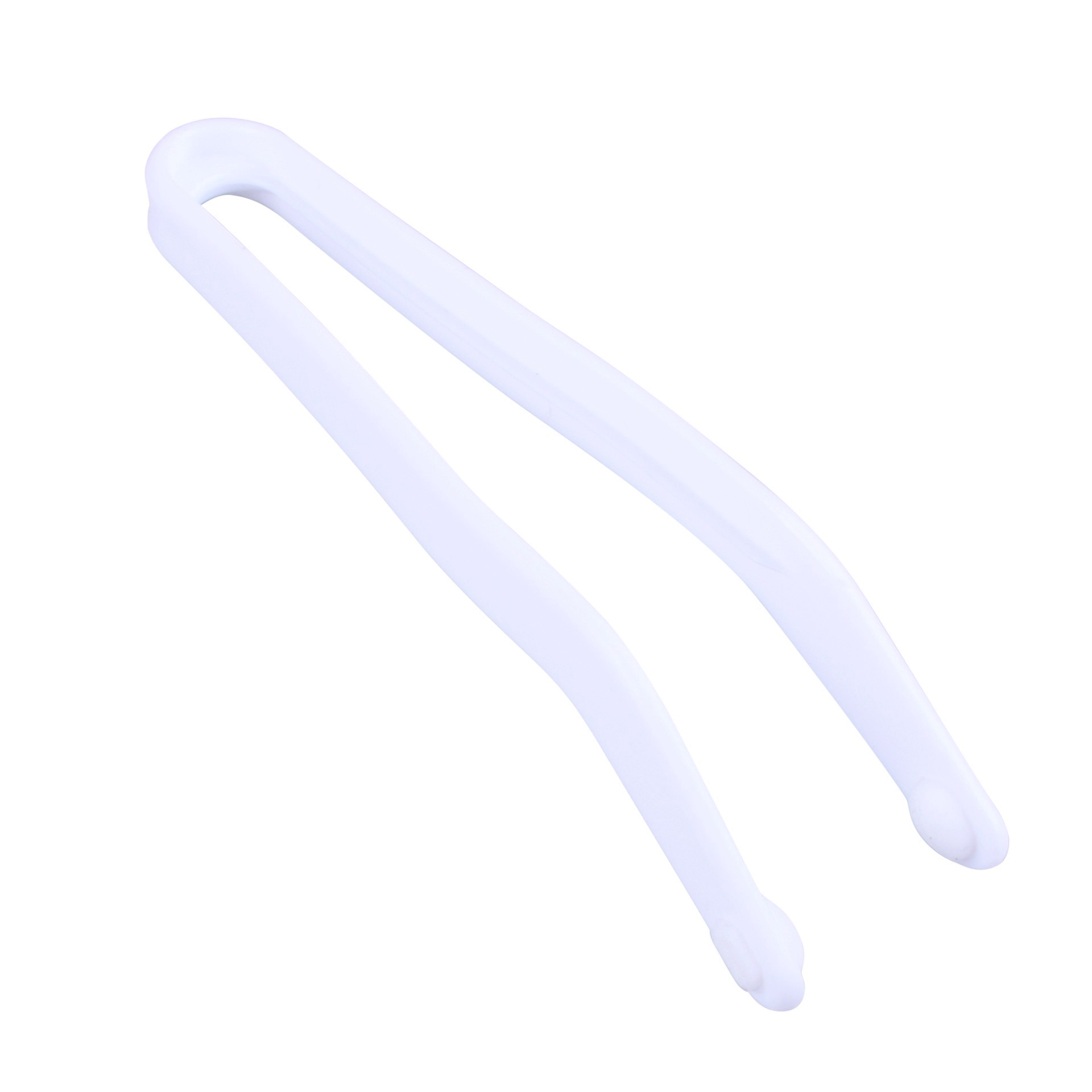 slide 3 of 3, 6" White Candy Dip Tongs By Makery, 6 in x 2 in
