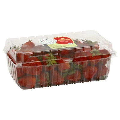 slide 1 of 1, Strawberries Organic Prepacked - 2 Lb, 2 lb