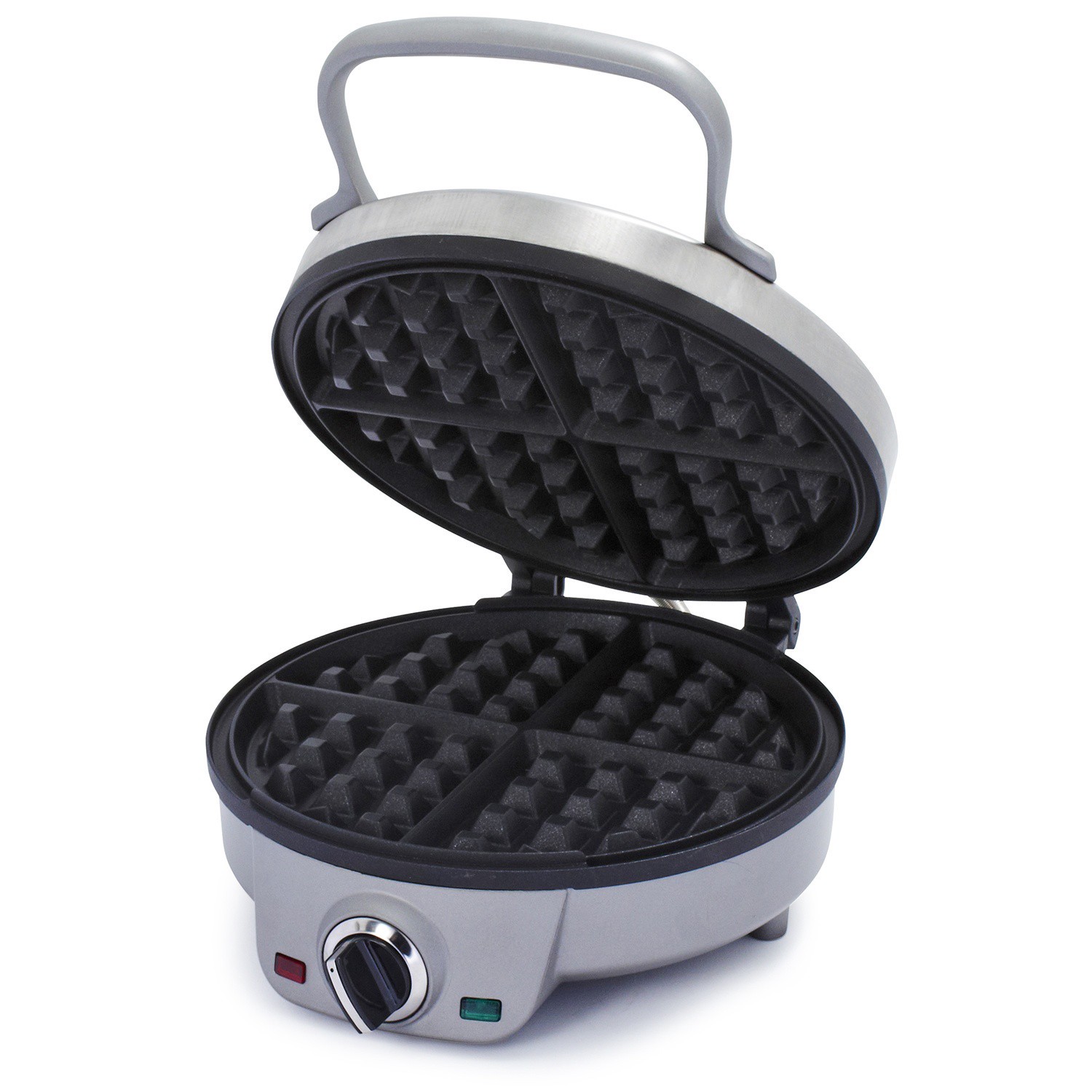 slide 1 of 1, Cuisinart 4 Slice Belgian Waffle Maker - Stainless Steel WAF-150, 1 ct