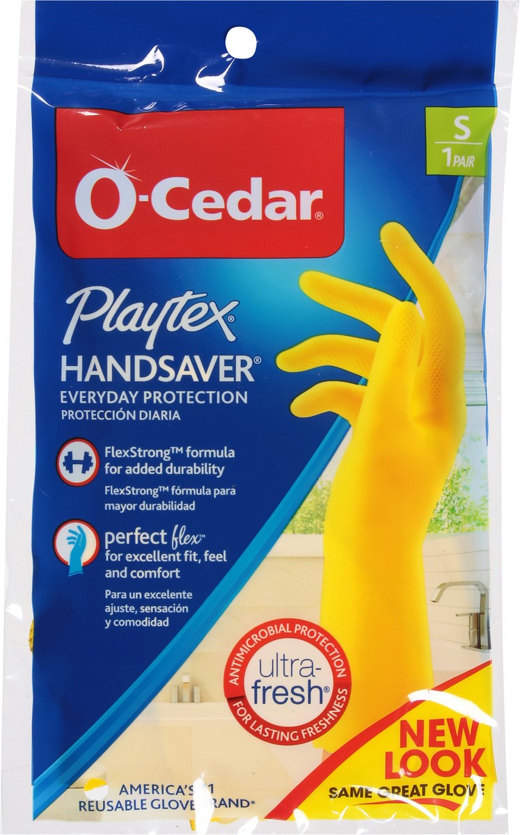 slide 6 of 9, O-Cedar Playtex Handsaver Gloves, SM