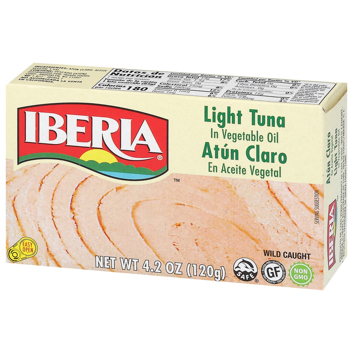 slide 10 of 13, Iberia Light Tuna in Vegetable Oil, 4.2 oz