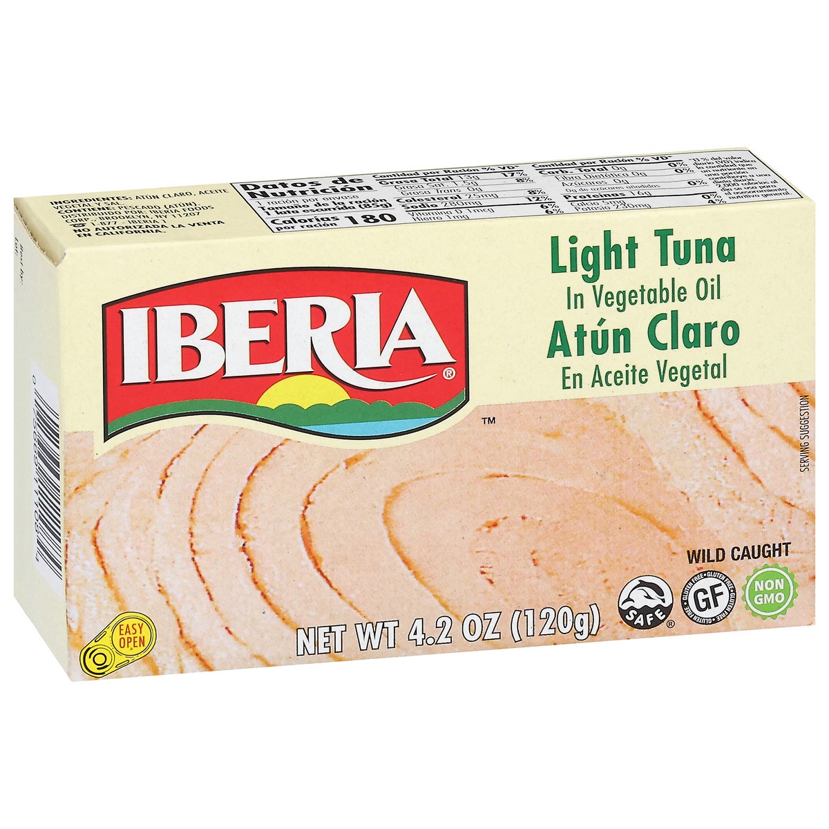 slide 5 of 13, Iberia Light Tuna in Vegetable Oil, 4.2 oz