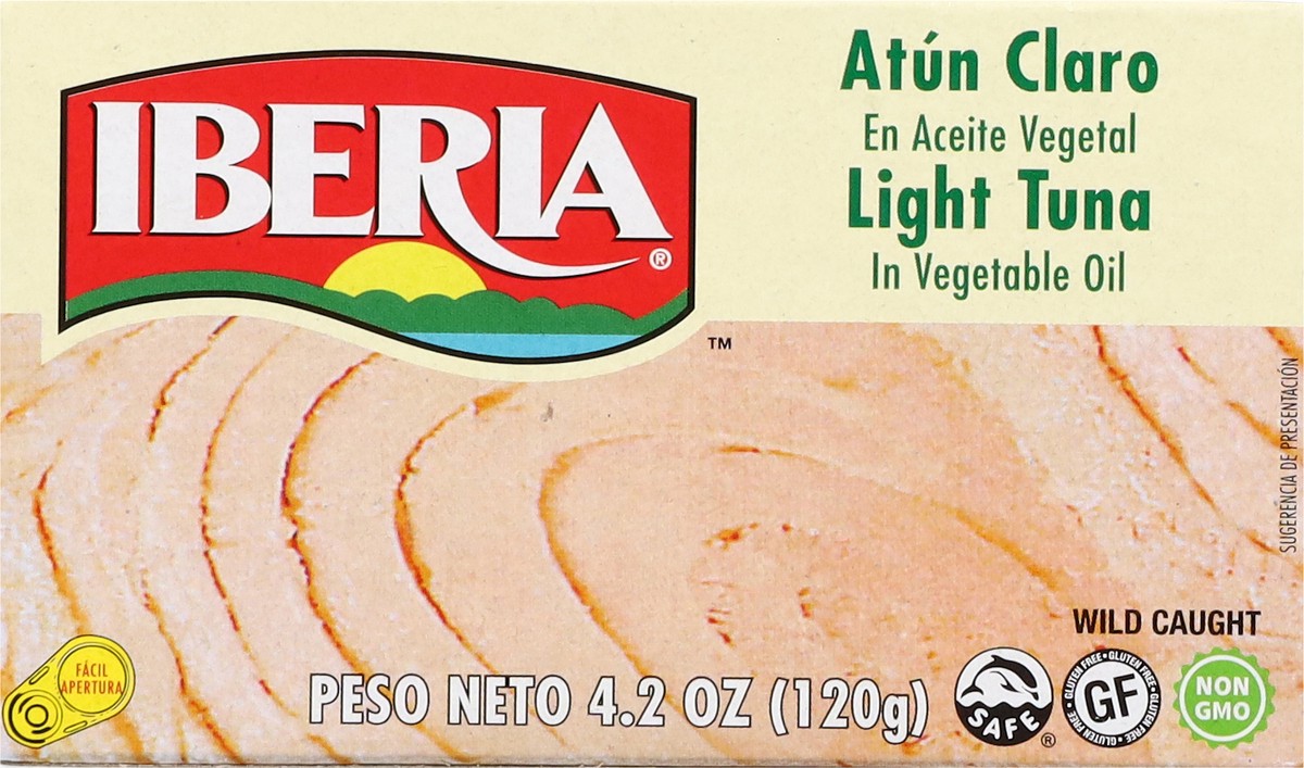 slide 13 of 13, Iberia Light Tuna in Vegetable Oil, 4.2 oz