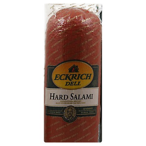 slide 1 of 1, Eckrich Salami 1 ea, per lb