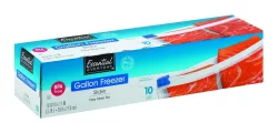 Essential Everyday Freezer Gallon Slider Storage Bags