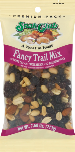 slide 1 of 6, Snak Club Trail Mix, Fancy, 7.5 oz