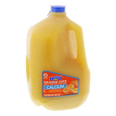 slide 1 of 1, Hill Country Fare Orange Juice with Calcium, 1 gal