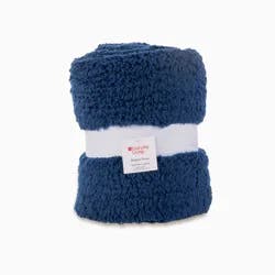 Everyday Living Sherpa Throw Blanket - Blue