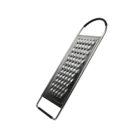 slide 4 of 9, Viovia Ss Flat Grater Black, 1 ct
