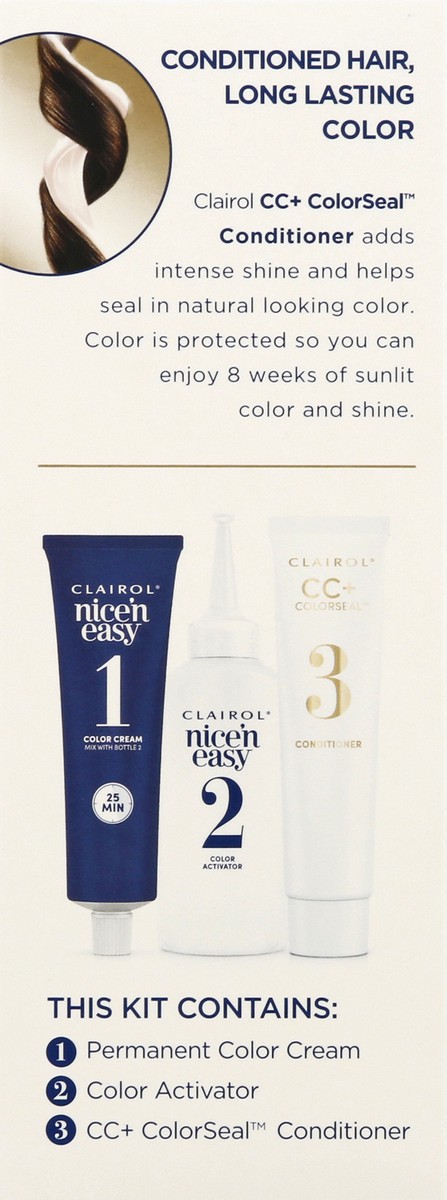slide 5 of 13, Nice’n Easy Clairol Nice 'N Easy 5N Medium Neutral Brown, 1 ct