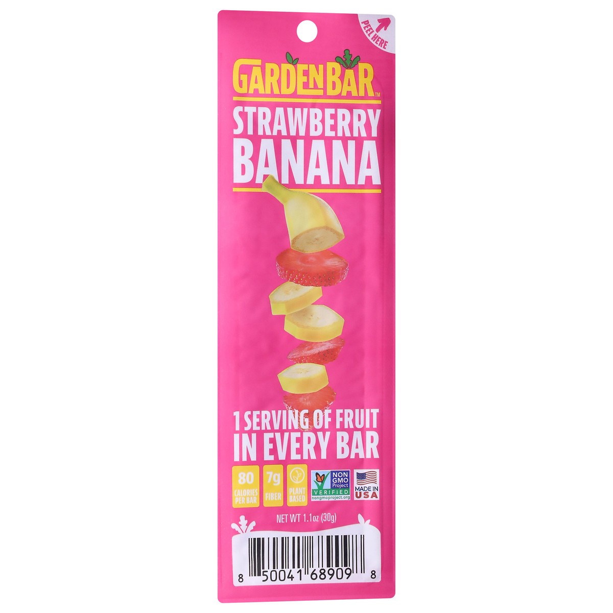 slide 7 of 14, Garden Bar Strawberry Banana Bar 1.1 oz, 1.1 oz