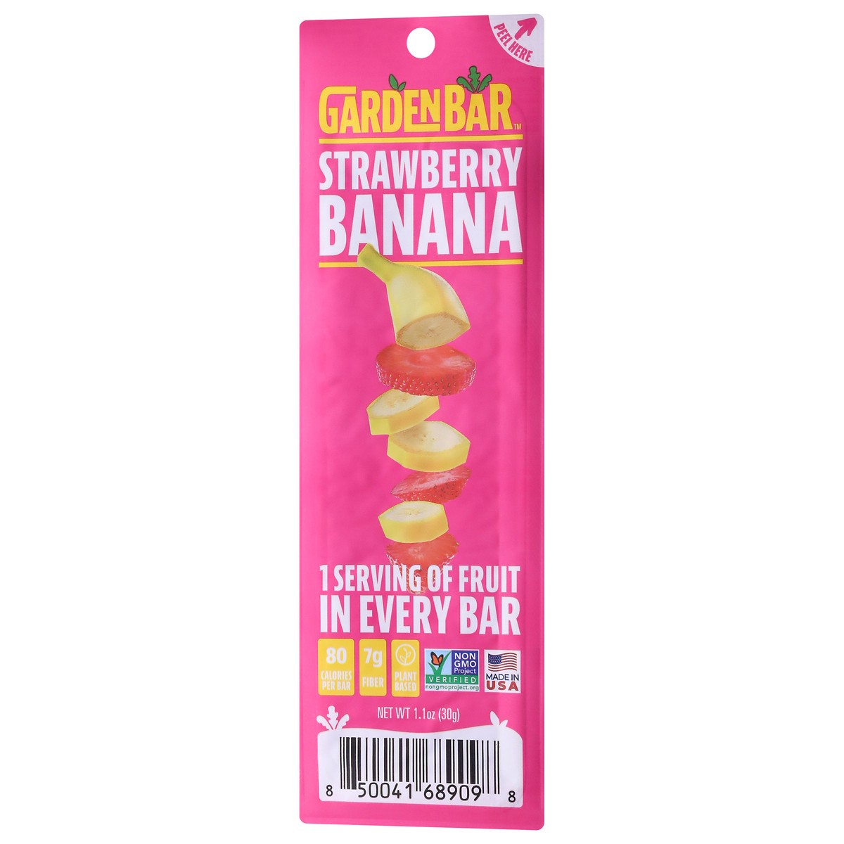 slide 9 of 14, Garden Bar Strawberry Banana Bar 1.1 oz, 1.1 oz