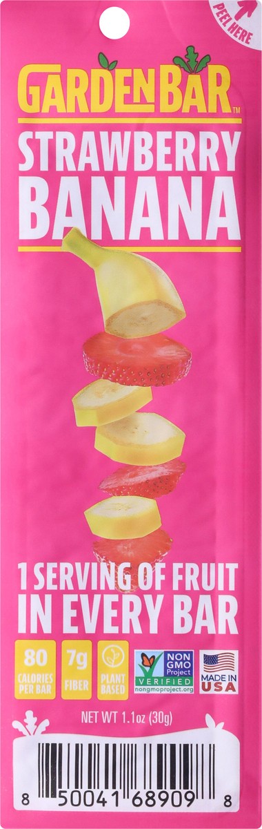 slide 5 of 14, Garden Bar Strawberry Banana Bar 1.1 oz, 1.1 oz