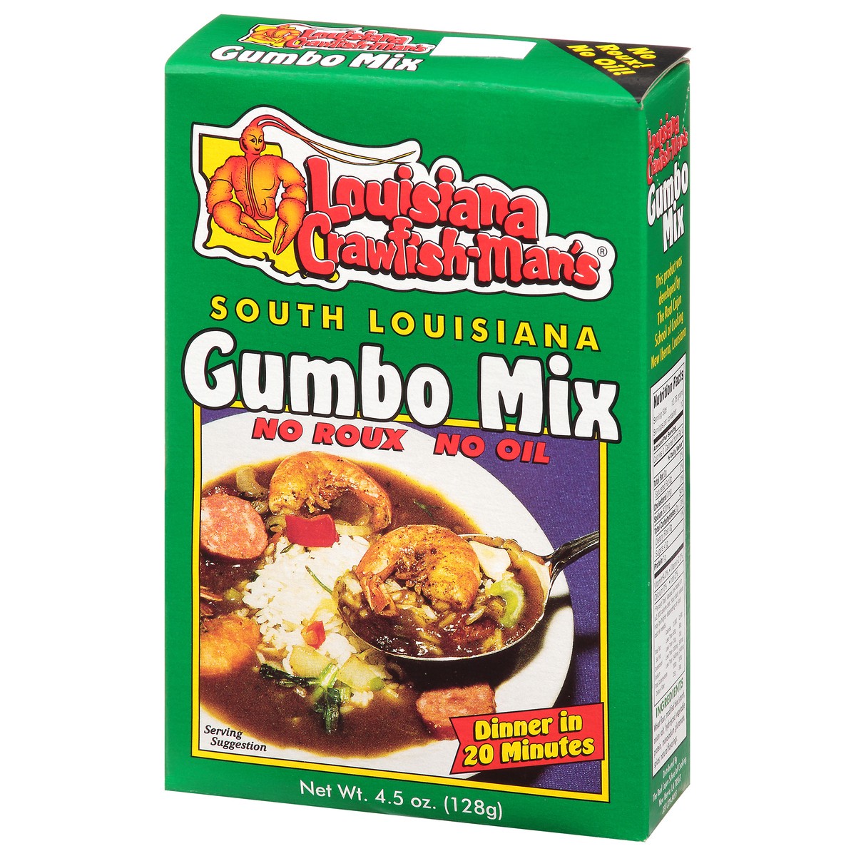 slide 5 of 13, Louisiana Crawfish-Man's Gumbo Mix - 4.5 oz, 4.5 oz