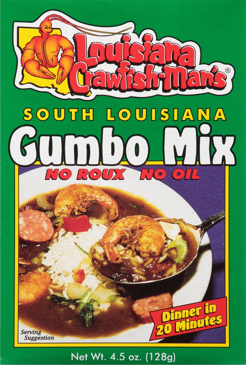 slide 11 of 13, Louisiana Crawfish-Man's Gumbo Mix - 4.5 oz, 4.5 oz
