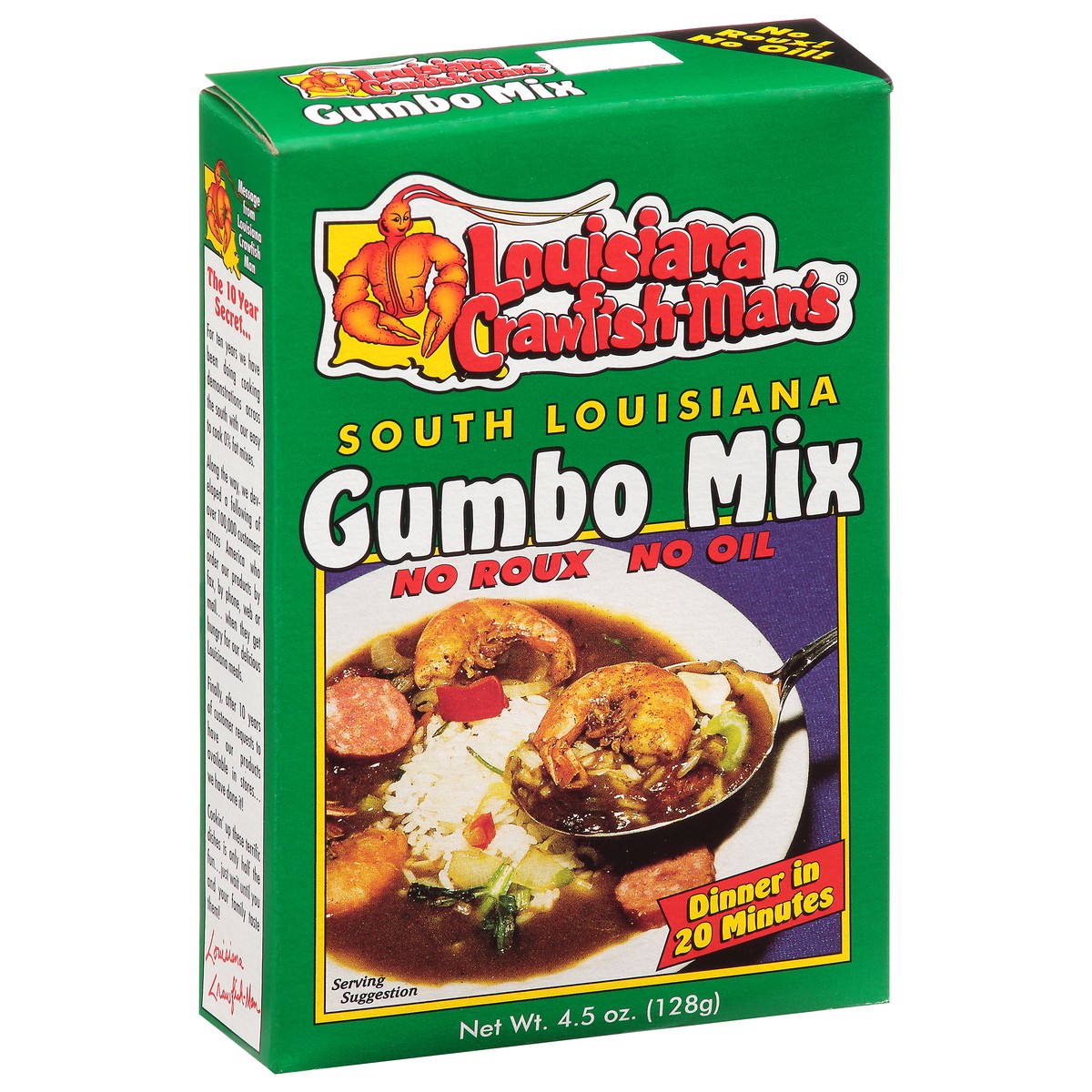 slide 4 of 13, Louisiana Crawfish-Man's Gumbo Mix - 4.5 oz, 4.5 oz