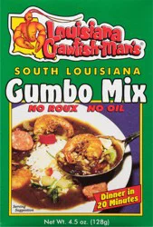 Louisiana Crawfish-Man's Gumbo Mix - 4.5 oz