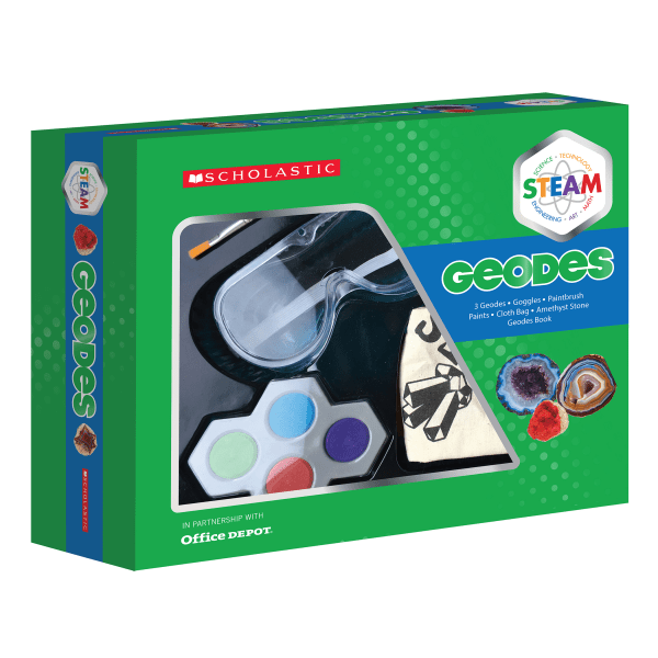 slide 1 of 5, Scholastic Steam Geodes Activity Kit, Grades 2 To 5, 1 ct