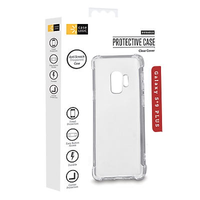 slide 1 of 1, Case Logic Galaxy S9 Plus Reinforced Clear Case Clear, 1 ct