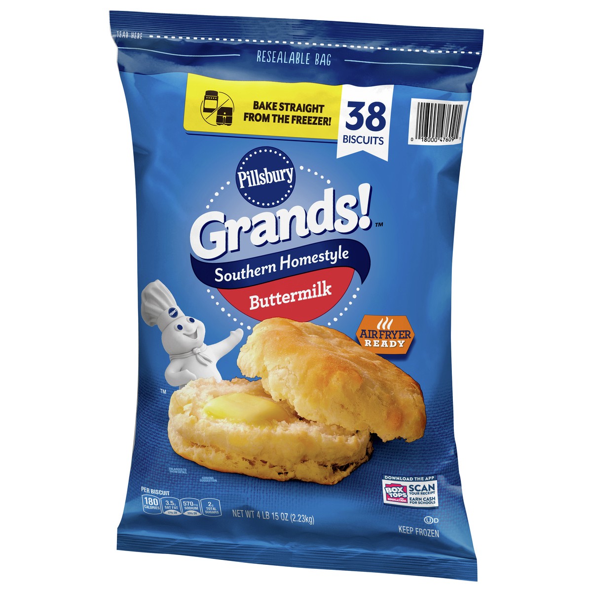 slide 2 of 13, Grands! Southern Homestyle Frozen Biscuits, Buttermilk, 38 ct., 79 oz., 38 ct