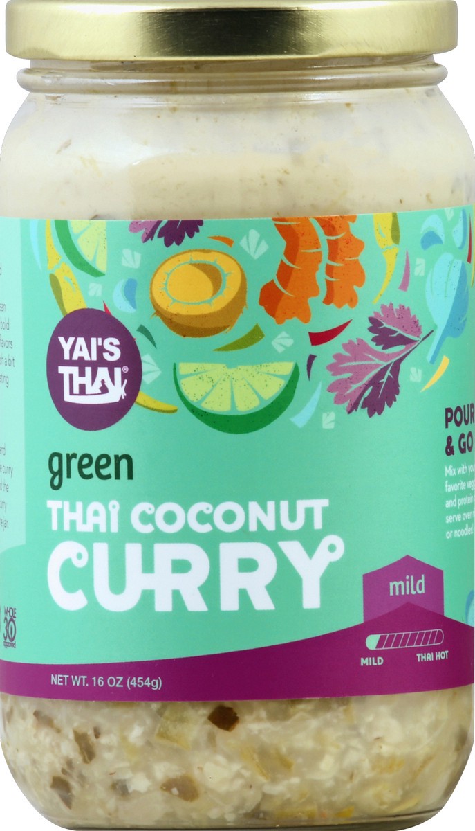 slide 2 of 2, Yai's Thai Yais Thai Curry Green Coconut Thai, 16 oz