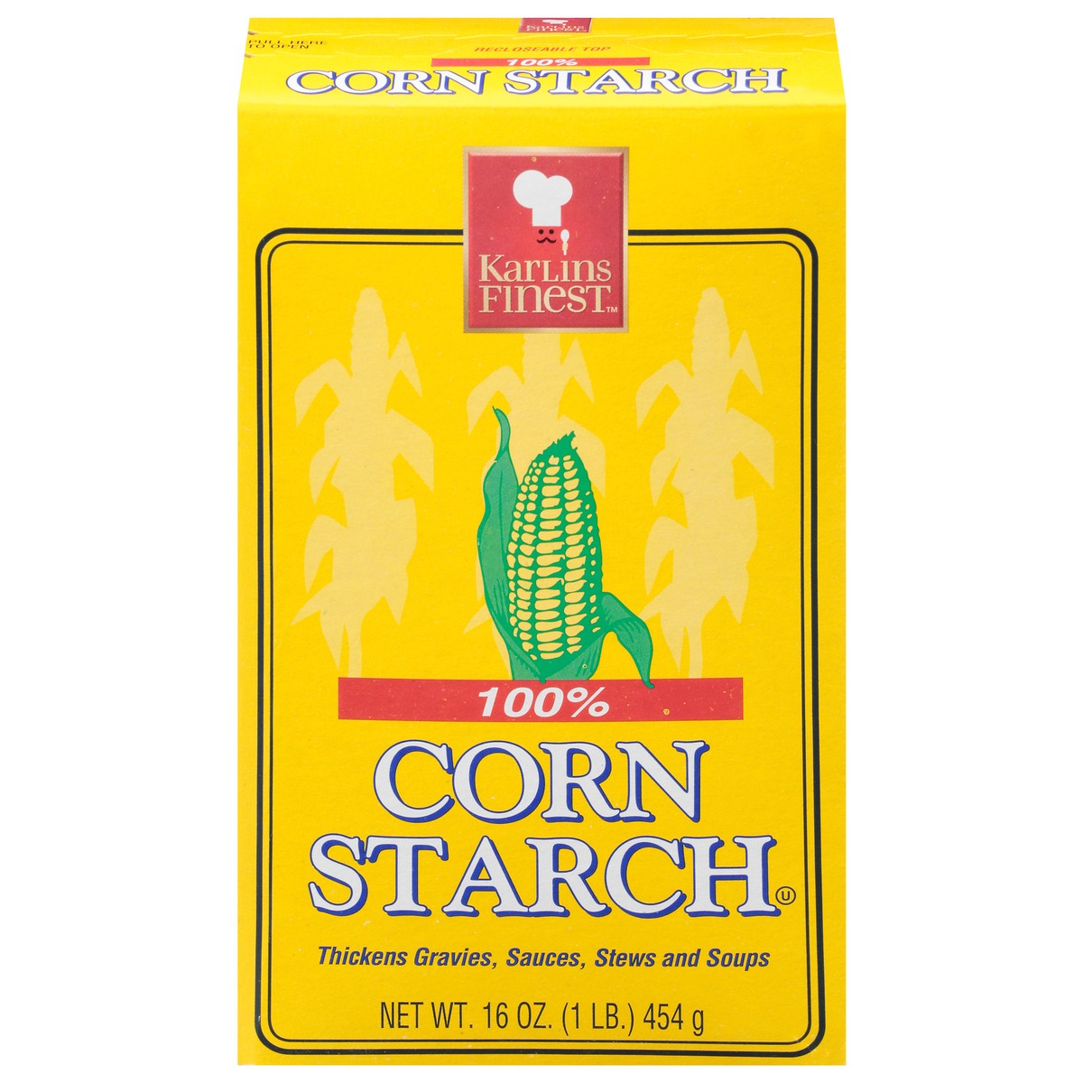 slide 1 of 13, Karlins Finest Corn Starch 16 oz, 16 oz